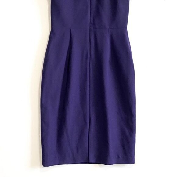 NWT Black Halo Dress Marcelle Sleeveless Stretch Crepe Sheath Dress, Size 10 - Picture 8 of 14